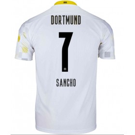 Jalkapallo Pelipaidat Borussia Dortmund Jadon Sancho 7 3 Paita 2020-2021 Lyhythihainen